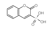 2-Oxo-2H-chromen-3-ylphosphonic acid结构式