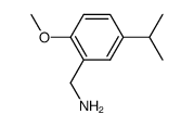 [2-methoxy-5-(1-methylethyl)phenyl]methylamine Structure