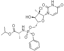 索菲布韦杂质 07结构式