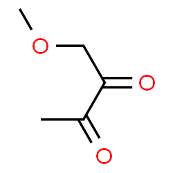 2,3-Butanedione, 1-methoxy- (9CI) structure