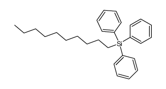 decyl-triphenyl-silane Structure