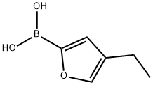 4-Ethylfuran-2-boronic acid结构式