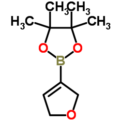 2-(2,5-Dihydrofuran-3-yl)-4,4,5,5-tetramethyl-1,3,2-dioxaborolane structure