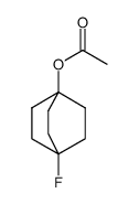 1-acetoxy-4-fluorobicyclo(2.2.2)octane结构式