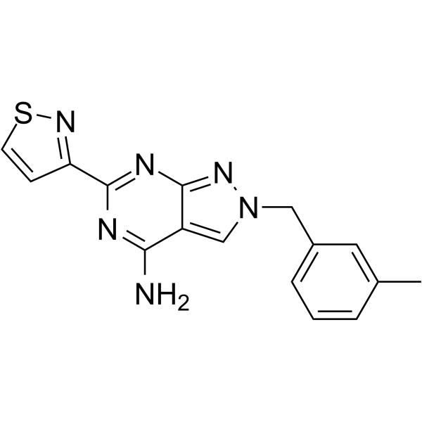 Adenosine receptor antagonist 3 Structure