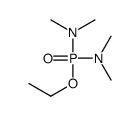 N-[dimethylamino(ethoxy)phosphoryl]-N-methylmethanamine Structure