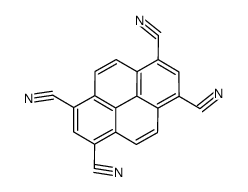 pyrene-1,3,6,8-tetracarbonitrile结构式