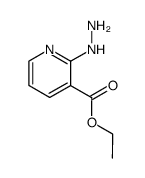 2-肼基烟酸乙酯结构式