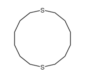 1,8-dithia-cyclotetradecane结构式