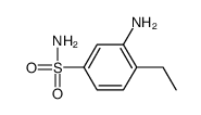 Benzenesulfonamide, 3-amino-4-ethyl- (9CI) structure