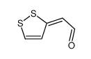 2-(dithiol-3-ylidene)acetaldehyde结构式