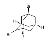 1,4-Dibromoadamantane Structure