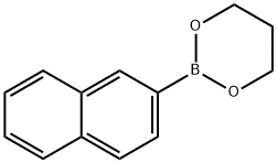 2-萘硼酸-1,3-丙二醇酯结构式