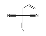 but-3-ene-1,1,1-tricarbonitrile Structure