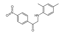 2-(2,4-dimethylanilino)-1-(4-nitrophenyl)ethanone Structure