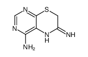 7H-pyrimido[4,5-b][1,4]thiazine-4,6-diamine Structure