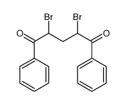 2,4-dibromo-1,5-diphenylpentane-1,5-dione Structure