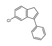 6-Chlor-1-phenyl-inden Structure