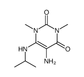 5-amino-6-isopropylamino-1,3-dimethyl-1H-pyrimidine-2,4-dione结构式