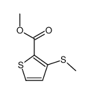 methyl 3-methylsulfanylthiophene-2-carboxylate结构式