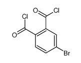 4-bromobenzene-1,2-dicarbonyl chloride结构式