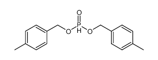 phosphonic acid bis-(4-methyl-benzyl ester) Structure