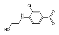 2-(2-chloro-4-nitro-anilino)-ethanol结构式