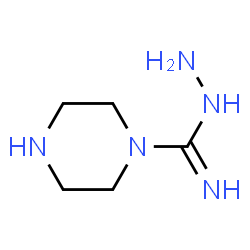 1-Piperazinecarboximidicacid,hydrazide(9CI) Structure