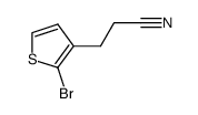 3-(2-bromo-3-yl)-propionitrile Structure