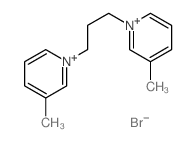 3-methyl-1-[3-(3-methyl-1-piperidyl)propyl]-6H-pyridine结构式