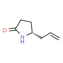 2-Pyrrolidinone,5-(2-propenyl)-,(5R)-(9CI) structure