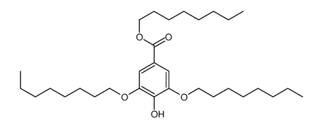 octyl 4-hydroxy-3,5-dioctoxybenzoate Structure