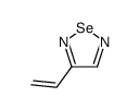 3-ethenyl-1,2,5-selenadiazole结构式