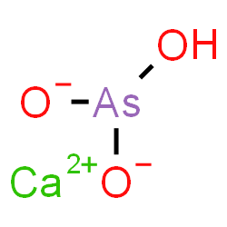 calcium dioxidoarsinous acid structure