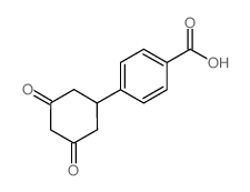 4-(3,5-Dioxocyclohexyl)benzoic acid Structure