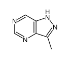 1H-Pyrazolo[4,3-d]pyrimidine, 3-methyl- (6CI,9CI)结构式