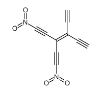 4-ethynyl-1-nitro-3-(2-nitroethynyl)hex-3-en-1,5-diyne Structure