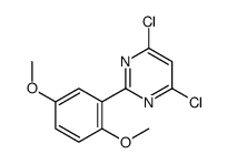 4,6-dichloro-2-(2,5-dimethoxyphenyl)pyrimidine picture