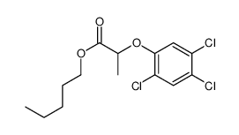 pentyl 2-(2,4,5-trichlorophenoxy)propionate结构式