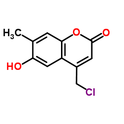 4-CHLOROMETHYL-6-HYDROXY-7-METHYL-CHROMEN-2-ONE picture