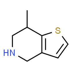 Thieno[3,2-c]pyridine, 4,5,6,7-tetrahydro-7-methyl- (9CI) structure