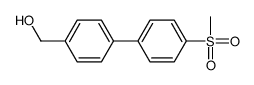 4-(4-Methanesulfonylphenyl)benzyl alcohol结构式