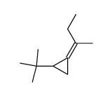 (Z)-1-tert-butyl-2-(2-butylidene)cyclopropane结构式