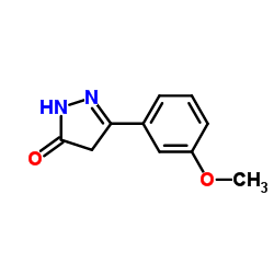 5-(3-METHOXY-PHENYL)-2,4-DIHYDRO-PYRAZOL-3-ONE picture