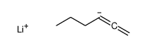 lithium,hex-2-yne Structure