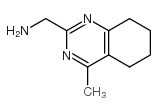 (4-methyl-5,6,7,8-tetrahydroquinazolin-2-yl)methanamine Structure