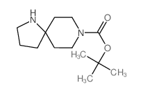 1,8-Diazaspiro[4.5]decane-8-carboxylic acid tert-butyl ester Structure