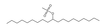 nonadecan-10-yl methanesulfonate结构式