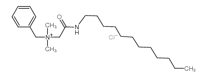 benzyl[2-(dodecylamino)-2-oxoethyl]dimethylammonium chloride Structure