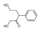 1,5-dihydroxy-3-phenyl-pentan-2-one Structure